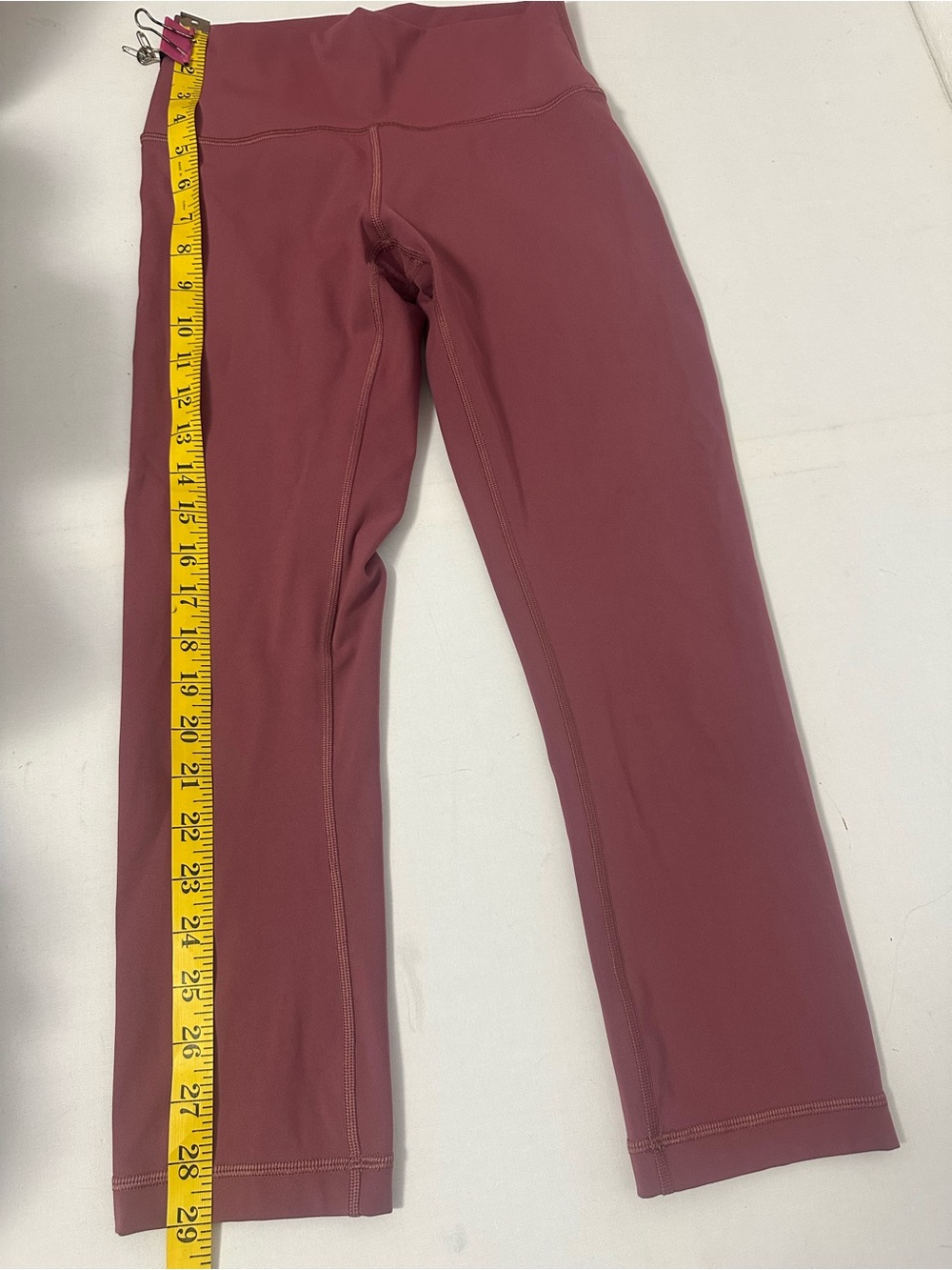 Lululemon High-Waist Seamless Leggings - Wine - Picture 6 of 7